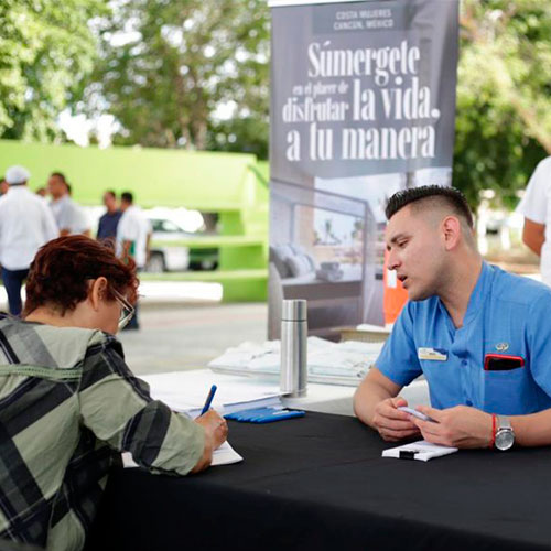 Feria de empleos Puerto Morelos